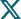 X