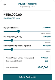 Choose Power Financing